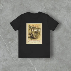 Vintage French Horror Poster T-Shirt Gothic Dark Academia Graphic Tee