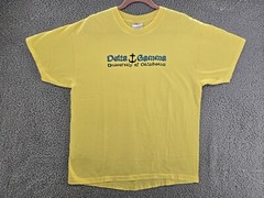 Delta Gamma Shirt Mens Large University of Oklahoma 2001 Vintage Y2K Graphic Tee