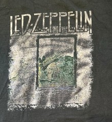 Vintage Led Zeppelin Mens L T-Shirt Band 2004 Myth Gem Stairway Distressed Faded