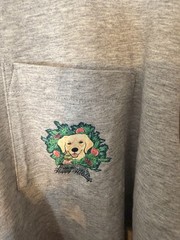 NWT Vineyard Vines Retriever Dog Long Sleeve Holidays Shirt Men’s XXL