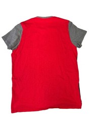 Hollister Men’s XL Blue/Red/Gray Short Sleeve Pullover T-Shirt EUC
