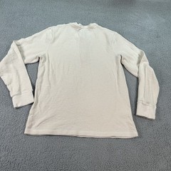 Goodthreads Sweat Shirt Mens Medium 38X25 Beige Long Sleeve Adult
