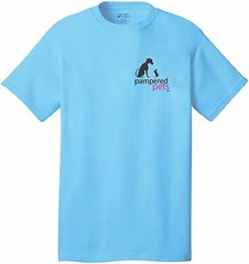 Pampered Pets Bad Decisions T-Shirt, XX-Large, Aquatic Blue