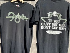 1998 Foghat tour short sleeve black color 2 side T shirt Reprint Men Women