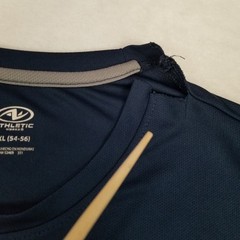 Athletic Works Navy Blue DriWorks Performance Crew Neck T-Shirt Men’s 3XL