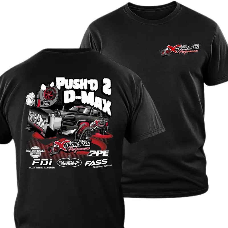 Xclusive Diesel Performance T-Shirt Turbo Truck Racing Graphic Tee