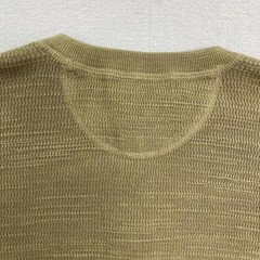 Buck Mason Shirt Mens Large Olive Daybreak Rower Thermal Knit Henley Long Sleeve