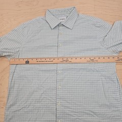 Men Goodfellow & Co Long Sleeve Stretch-Collar Button-Down Shirt Size 17-17.5