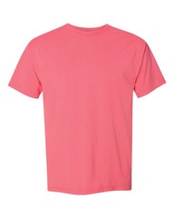 🔥 Comfortwash By Hanes Men Garment-dyed T-shirt Short Sleeve Coral Craze XL