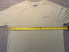 Orvis Men’s DriCast™ Crewneck T-Shirt Size Small Celadon