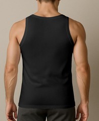 Men’s Cotton Tank Tops Tag Free Soft Ribbed Undershirts Multi Pack Breathable