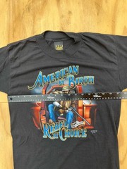 Rare Vintage 80s 3d Emblem Motorcycle Trucker Black T Shirt 1988 Rebel Harley M