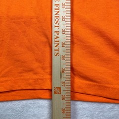 Suna 48 Annual Memorial Day T Shirt Mens L Orange Cotton Biker Rally Red River