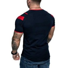 Camiseta De Manga Corta De Algodón Para Hombres Moda Casual Verano Elegante Lujo
