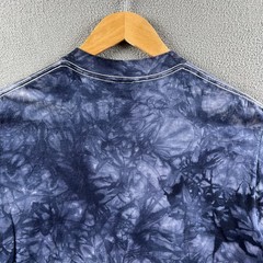 Vintage Stussy Shirt Mens Medium Tie Dye Wolf Nature Tee 90s Single Stitch RARE