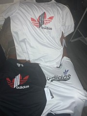 Adidas Trefoil T-Shirt (IA4815 or ID4818) or Shorts Black or White Men’s NEW