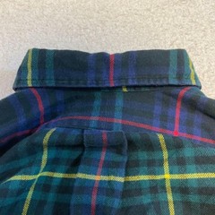 Ralph Lauren Polo Blake Flannel Shirt Long Sleeve Check M-L Used For 14Y+ Japan