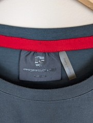 Porsche Design Urban Explorer Short Sleeve Zip Pocket Grey T-shirt