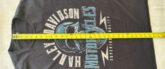 Harley Davidson DUBAI UAE Black Skull Motorcycle Tee Mens XXL