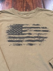 Grunt Style Men’s Long Sleeve Army Green Tshirt – This We’ll Defend – L