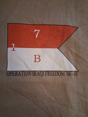 Operation Iraqi Freedom 08 Black Hawk Leads The Way Size L Military Beige Logo