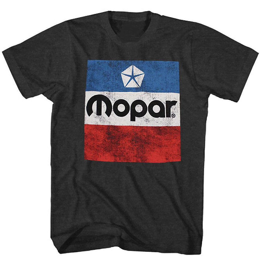 Mopar Classic Muscle Car Graphic T-Shirt Distressed Vintage Auto Tee Unisex