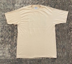 VTG 80s Design Build Paper Thin Construction Remodeling T Shirt Single Stitch L