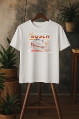 NASCAR – Kyle Busch RCR Race Lines Black T-Shirt