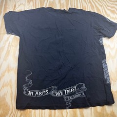 7.62 Design In Arms We Trust Eagle Graphic Tee Mens XL Black 2009 Y2K Shirt