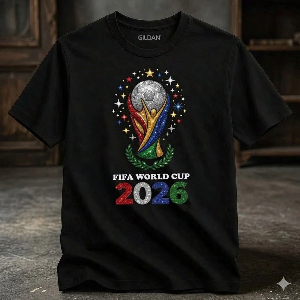 World Cup 2026 USA Soccer Fan T Shirt Graphic Tee