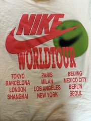 Nike Sportswear LS Shirt World Tour Glow In The Dark Lime DA0629-383 Men’s LARGE