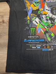 AMA SUPERCROSS T SHIRT MENS SZ. M BLACK 2021 ATLANTA MOTOR SPEEDWAY RACING NEW