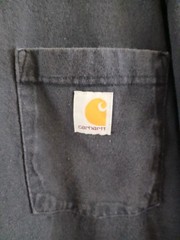 3 Carhartt Men’s Workwear Pocket T-shirt – Navy, 3XLT, 1 Without Pocket