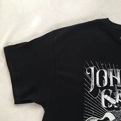 Johnny Cash The Man In Black Men’s Black Graphic T-shirt Size 2XL Chest 51″ NWT