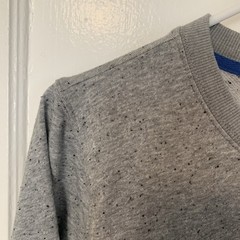St. John’s Bay Gray Men’s Long Sleeve Crew Neck Business Casual Work Top M NEW