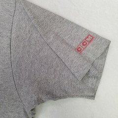 Reebok CCM Hockey Men’s Gray T-Shirt Size Large with Crossed Hockey Sticks Logo