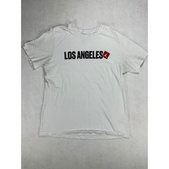 Jordan Mens Los Angeles Jumpman Graphic T-Shirt White Large Standard Fit