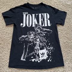 CVLA x Batman The Joker Evil Clown Horror Halloween Comics Movie T Shirt Mens M