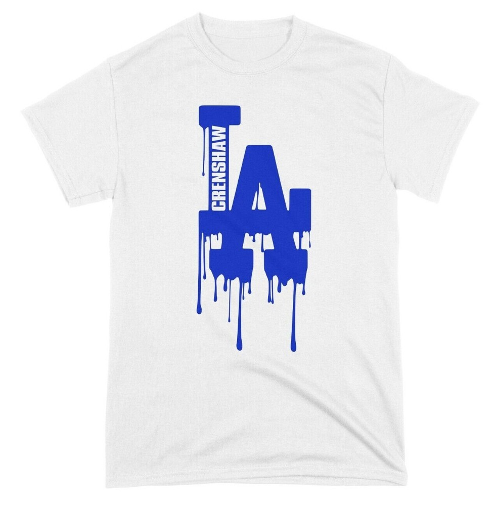Hip Hop Men’s T-Shirt Crenshaw LA Drip California Los Angeles Graphic Design