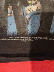 Lyrical Lemonade Rap Tee WWE Size Large Black