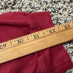 Field Gear Burgundy Red Turtleneck Men’s Large 100% Cotton Long Sleeve