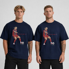 Norway Soccer No. 9 Jersey Style Unisex T Shirt Football Fan Gift
