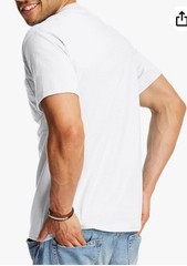 Hanes USA Men’s Beefy-T Plain Cotton Heavyweight Tee T-Shirt White 3XL NEW