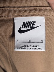 Nike NSW 2 Tone Brown Shirt Large