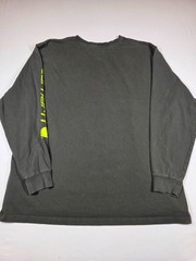 Carhartt K231 Men 2XL Loose Fit Heavyweight Long Sleeve Logo T-Shirt Peat Green