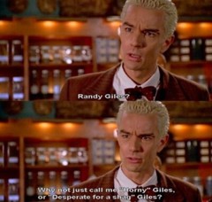 Buffy the Vampire Slayer T-Shirt ♡ SPIKE a.k.a. Randy Giles ✩ 90s BTVS Funny!
