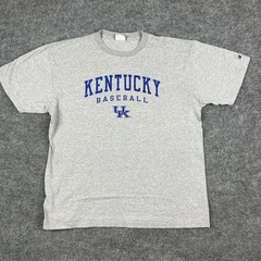Champion T-Shirt Mens Size XL Gray Kentucky Baseball Wildcats NCAA Athletic Tee