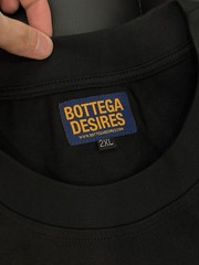 BRAND NEW – Bottega Desires Tee T-Shirt F**k Joke (XXL) Black White