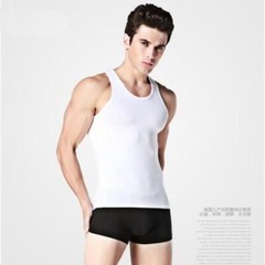100% Cotton Men’s Sleeveless Tank Top – Solid Muscle Vest Undershirts (3pcs)