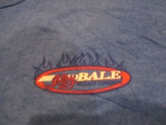 Mens district power gary belle blue t-shirt sz xxl